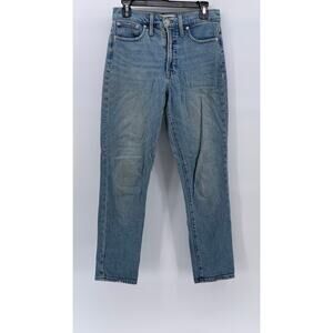 MADEWELL Women's Light Blue Denim High-Rise The Perfect Vintage Jean SZ 26